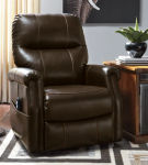 Signature Design by Ashley Markridge Power Lift Recliner-Chocolate