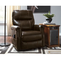 Signature Design by Ashley Markridge Power Lift Recliner-Chocolate