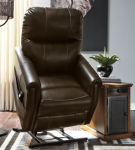 Signature Design by Ashley Markridge Power Lift Recliner-Chocolate