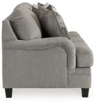 Benchcraft Davinca Sofa, Loveseat, Oversized Chair and Ottoman-Charcoal