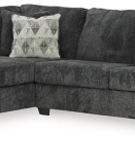 Signature Design by Ashley Biddeford 2-Piece Sectional with Chaise-Ebony