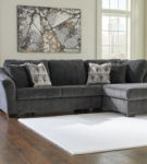 Signature Design by Ashley Biddeford 2-Piece Sectional with Chaise-Shadow