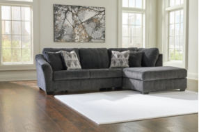 Signature Design by Ashley Biddeford 2-Piece Sectional with Chaise-Shadow