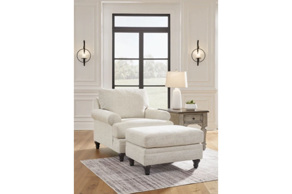 Signature Design by Ashley Valerani Chair and Ottoman-Sandstone