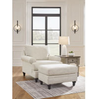 Signature Design by Ashley Valerani Chair and Ottoman-Sandstone