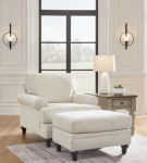 Signature Design by Ashley Valerani Chair and Ottoman-Sandstone