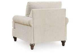 Signature Design by Ashley Valerani Chair and Ottoman-Sandstone