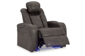 Signature Design by Ashley Fyne-Dyme Power Recliner-Shadow