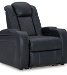 Signature Design by Ashley Fyne-Dyme Power Recliner-Sapphire