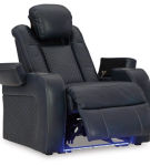 Signature Design by Ashley Fyne-Dyme Power Recliner-Sapphire