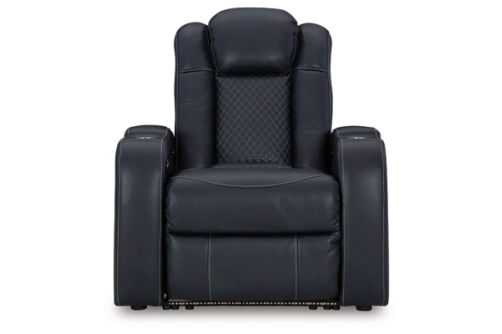 Signature Design by Ashley Fyne-Dyme Power Recliner-Sapphire