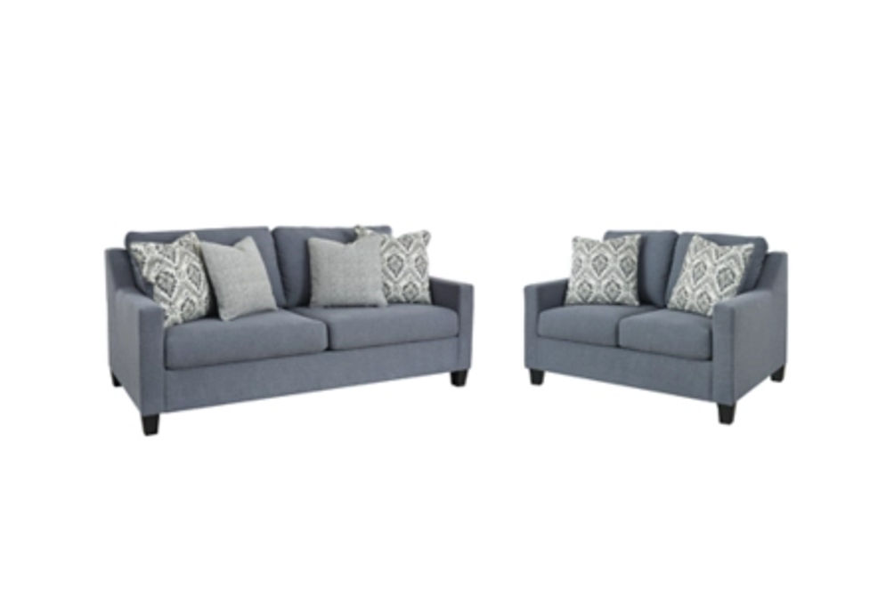 Benchcraft Lemly Sofa and Loveseat-Twilight