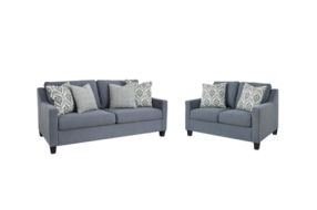 Benchcraft Lemly Sofa and Loveseat-Twilight