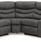 Signature Design by Ashley Partymate 2-Piece Reclining Sectional-Slate