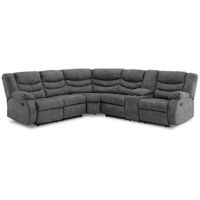 Signature Design by Ashley Partymate 2-Piece Reclining Sectional-Slate
