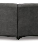 Signature Design by Ashley Partymate 2-Piece Reclining Sectional-Slate