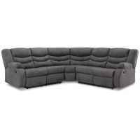 Signature Design by Ashley Partymate 2-Piece Reclining Sectional-Slate