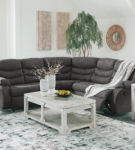 Signature Design by Ashley Partymate 2-Piece Reclining Sectional-Slate