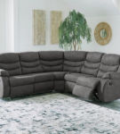 Signature Design by Ashley Partymate 2-Piece Reclining Sectional-Slate