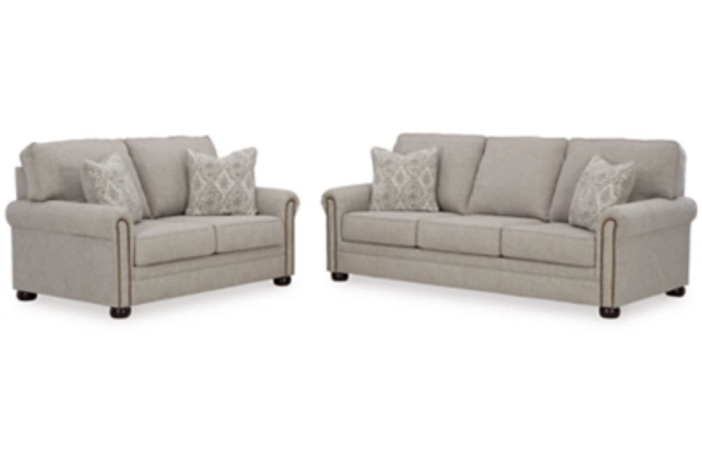 Signature Design by Ashley Gaelon Sofa and Loveseat-Dune