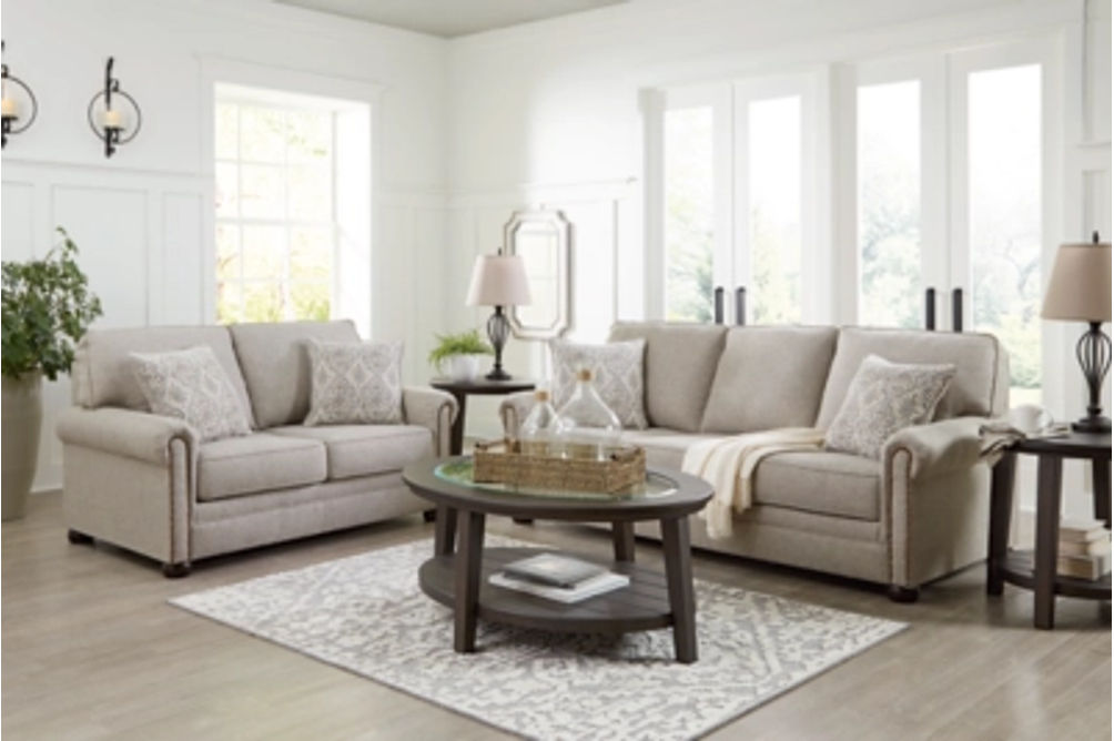 Signature Design by Ashley Gaelon Sofa and Loveseat-Dune