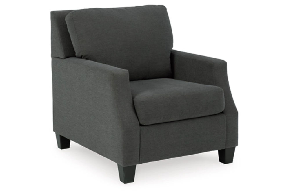 Signature Design by Ashley Bayonne Chair-Charcoal