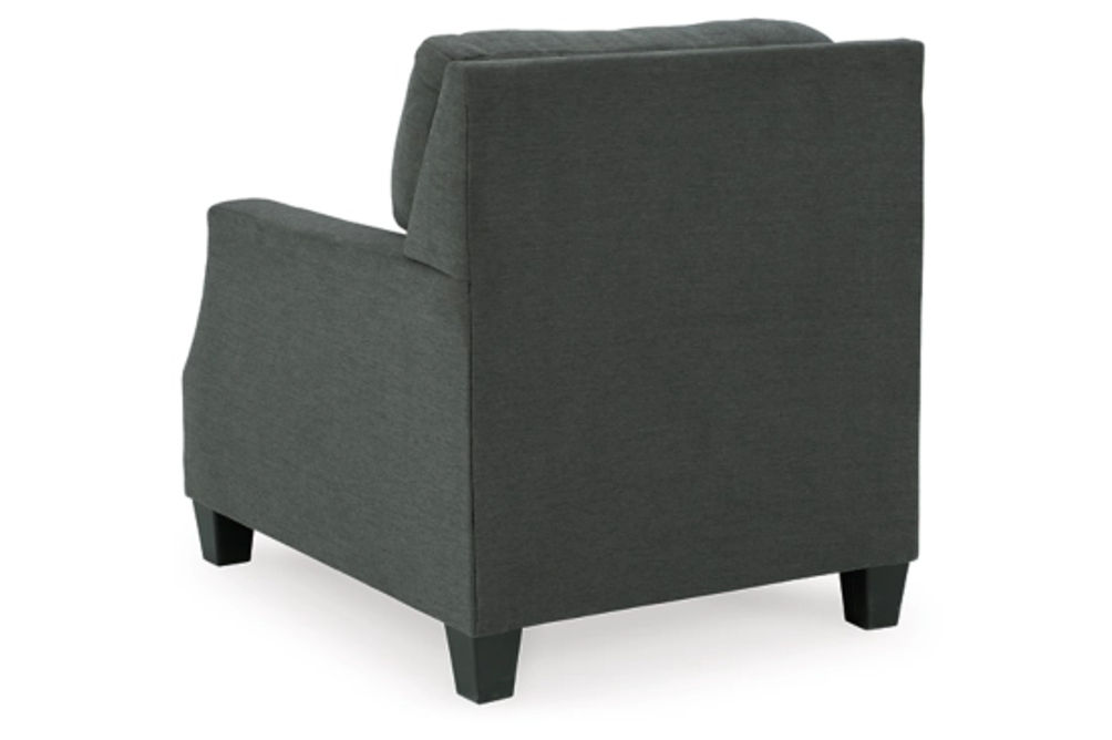 Signature Design by Ashley Bayonne Chair-Charcoal