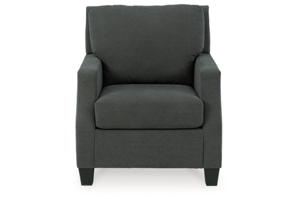 Signature Design by Ashley Bayonne Chair-Charcoal