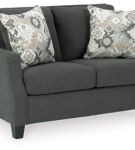 Signature Design by Ashley Bayonne Sofa and Loveseat-Charcoal