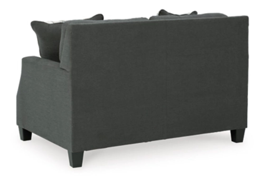 Signature Design by Ashley Bayonne Sofa and Loveseat-Charcoal