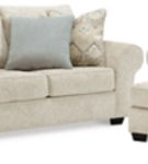 Benchcraft Haisley Sofa, Chair, and Ottoman-Ivory