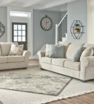 Benchcraft Haisley Sofa and Loveseat-Ivory