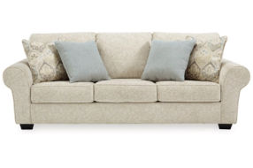 Benchcraft Haisley Sofa Sleeper and Loveseat-Ivory