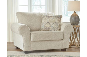 Benchcraft Haisley Sofa and Chair-Ivory