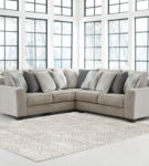 Benchcraft Ardsley 3-Piece Sectional-Pewter