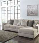 Benchcraft Ardsley 2-Piece Sectional with Chaise-Pewter