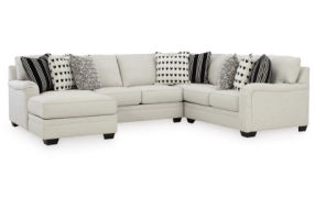 Signature Design by Ashley Huntsworth 4-Piece Sectional with Chaise-Dove Gray