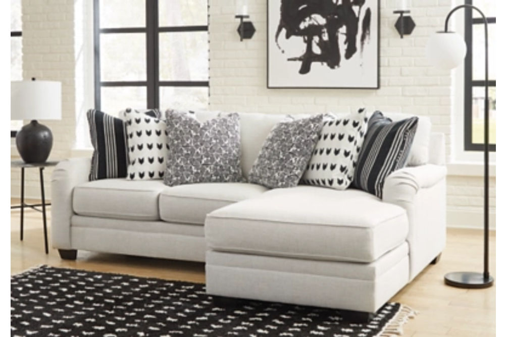 Signature Design by Ashley Huntsworth 2-Piece Sectional with Chaise-Dove Gray