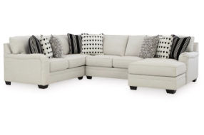 Signature Design by Ashley Huntsworth 4-Piece Sectional with Chaise-Dove Gray