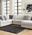 Signature Design by Ashley Huntsworth 4-Piece Sectional with Chaise-Dove Gray