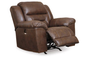 Signature Design by Ashley Stoneland Power Recliner-Chocolate