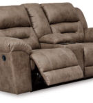 Signature Design by Ashley Stoneland Reclining Sofa and Loveseat-Fossil