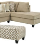 Signature Design by Ashley Dovemont 2-Piece Sectional with Chair and Ottoman