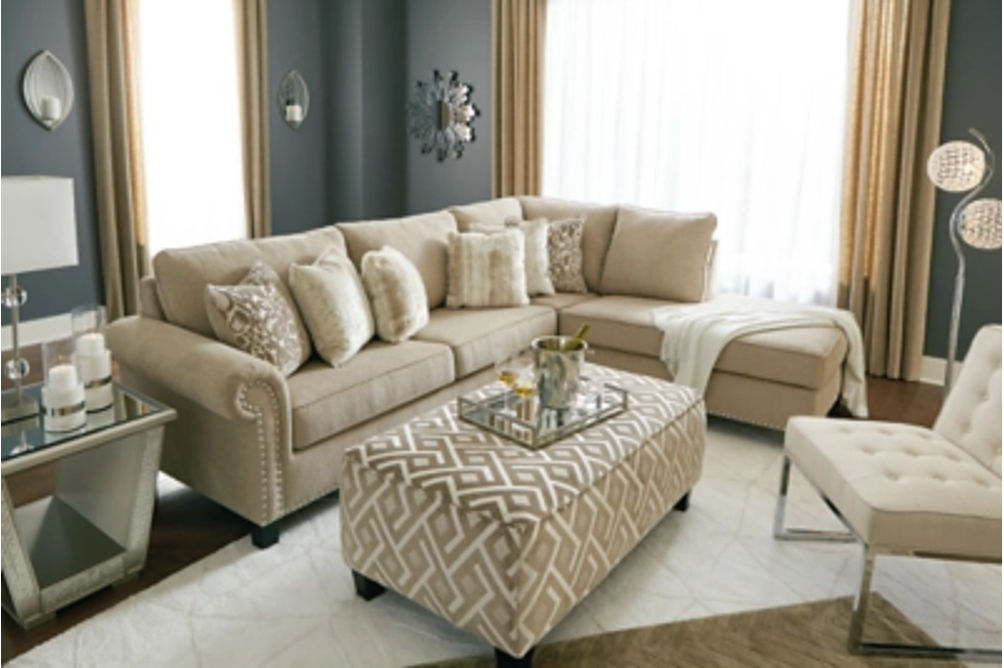 Signature Design by Ashley Dovemont 2-Piece Sectional with Chaise-Putty