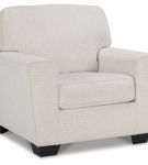 Signature Design by Ashley Cashton Chair and Ottoman-Snow