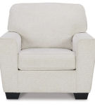 Signature Design by Ashley Cashton Chair and Ottoman-Snow