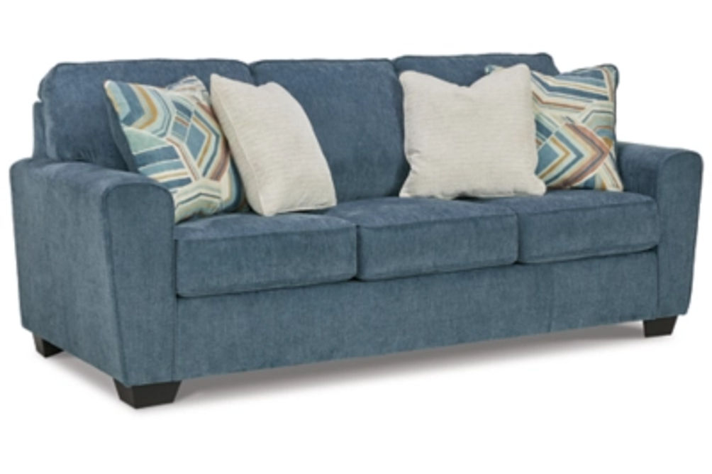 Signature Design by Ashley Cashton Sofa and Loveseat-Blue