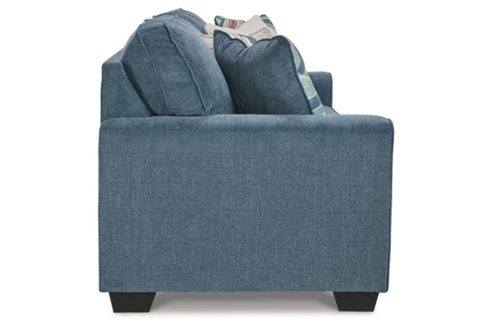 Signature Design by Ashley Cashton Sofa and Loveseat-Blue