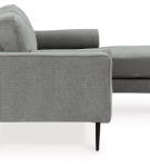 Signature Design by Ashley Hazela Sofa Chaise-Charcoal