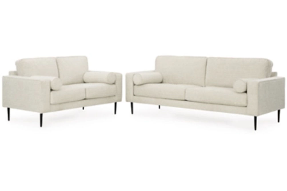 Signature Design by Ashley Hazela Sofa and Loveseat-Sandstone